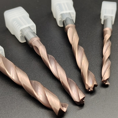Gw Carbide Drill Bits น้ำยาหล่อเย็น Fed Drilling Bits 2 Coolant Wth Coating