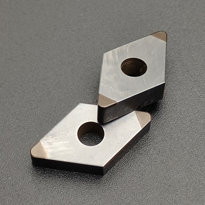 ทังสเตนคาร์ไบด์เครื่องตัดเพชร PCD / CBN แทรก 6MM Double Cut