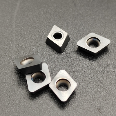 ใบมีดตัด CNC ทังสเตนคาร์ไบด์ XDHW060210 พร้อมการเคลือบ PVD