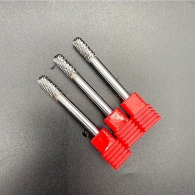 4 นิ้วทังสเตนคาร์ไบด์เสี้ยน Bits Set Shank Ratory CNC Cutter Tools