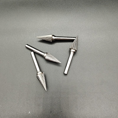 Type W Long Shank Carbide Burr Bits Set เครื่องเชื่อม Cooper Silver สำหรับการแปรรูปโลหะ