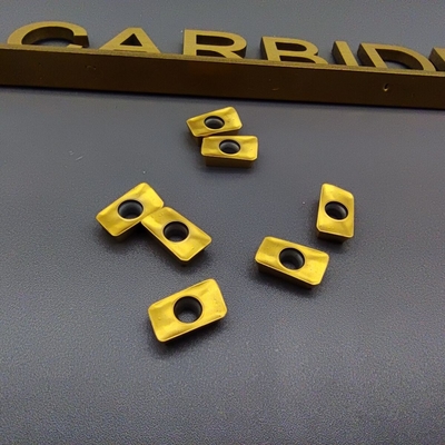Apmt1135 ทังสเตนคาร์ไบด์ CNC Hardstone Carbide Milling Insert Indexable